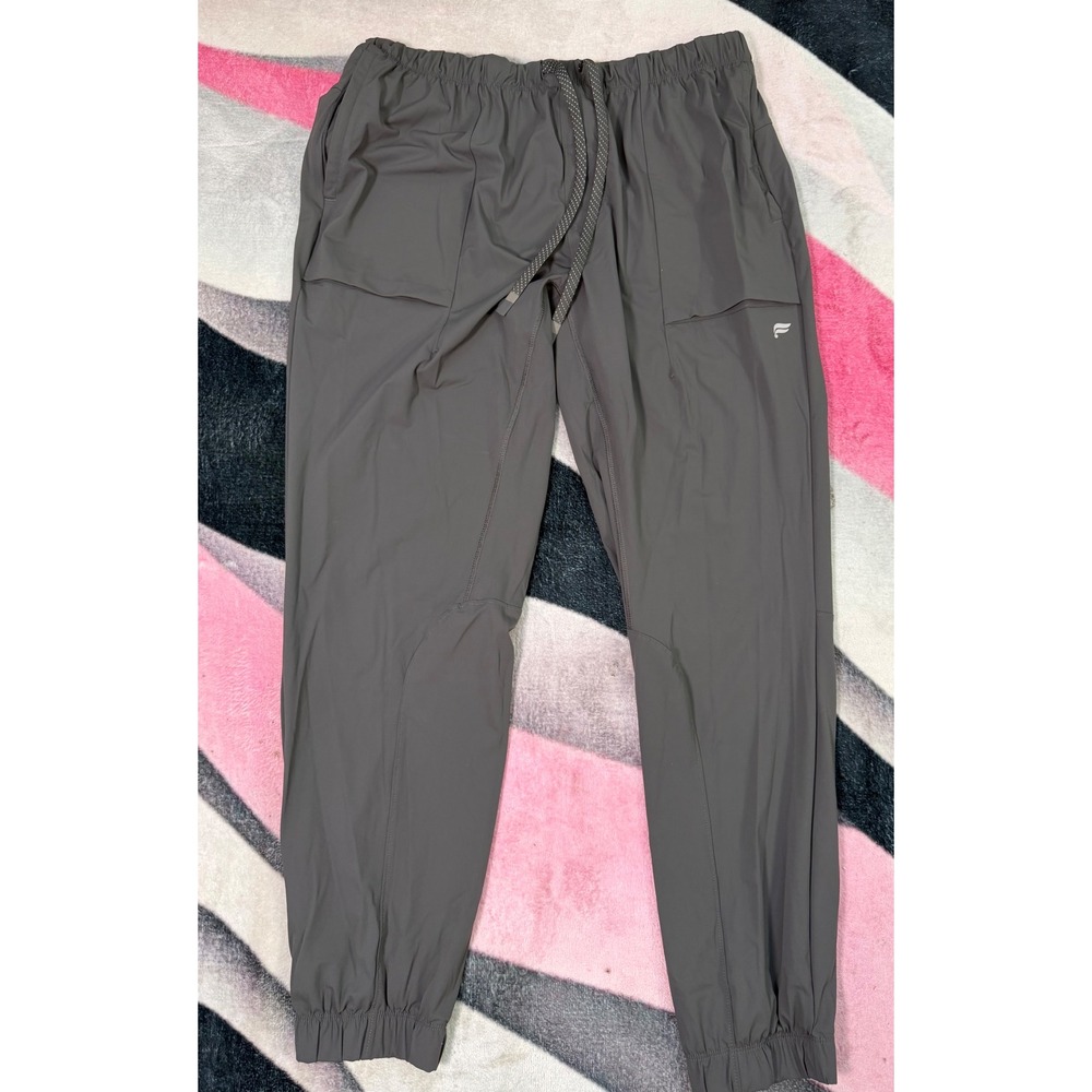 Fabletics Mens Onyx Gray Training Joggers XL MB0210 Athletic Pants